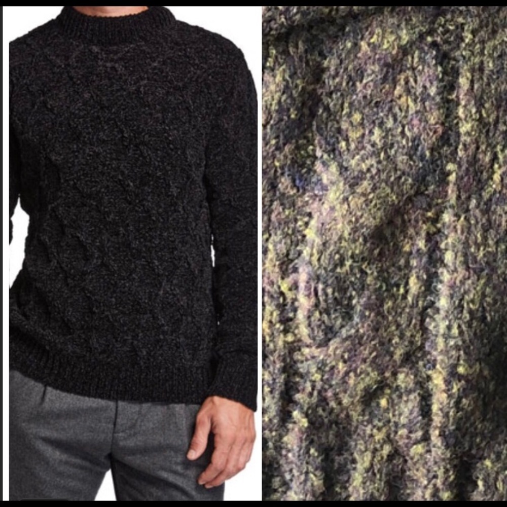 BOSS Hugo Boss Mock Neck Sweater